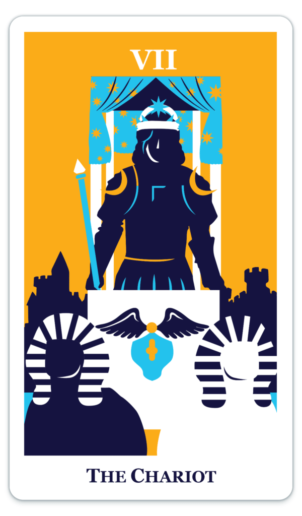 modern way tarot card the chariot