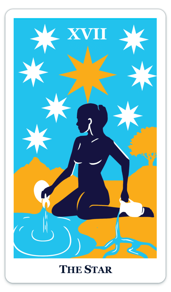 modern way tarot card the star