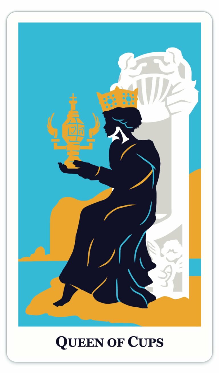 The Queen of Cups Tarot Card Meaning Modern Way Tarot™