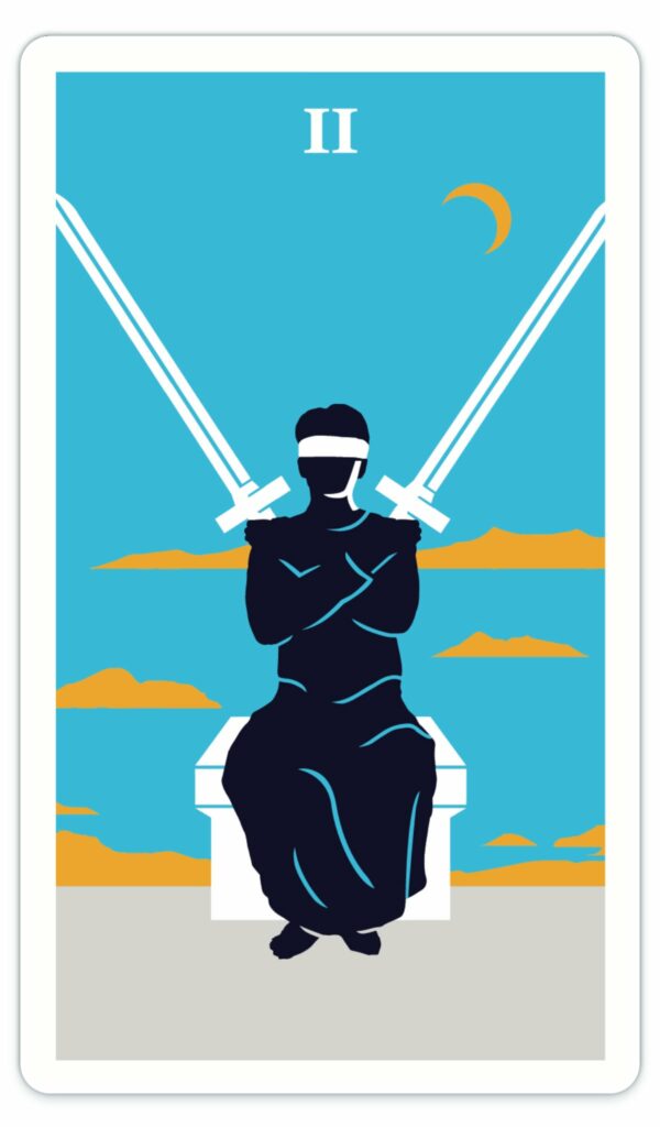 modern way tarot two of swords